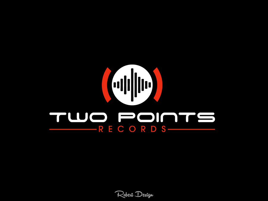 Logo Design by Spektron Designs for Two Points Records | Design #5488867