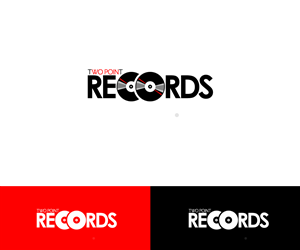 Logo Design by Adeel Hanif® for Two Points Records | Design: #5472746