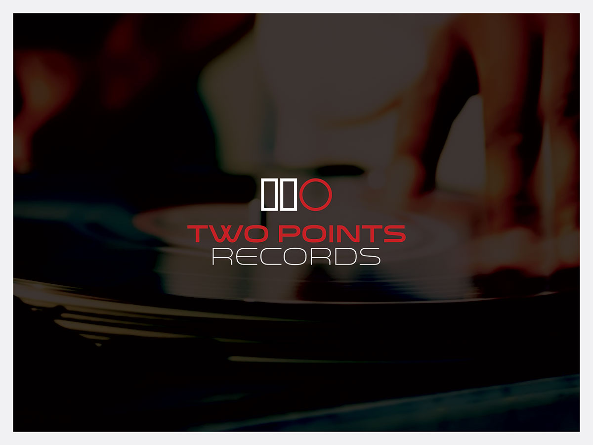 Logo Design by mint for Two Points Records | Design #5458866