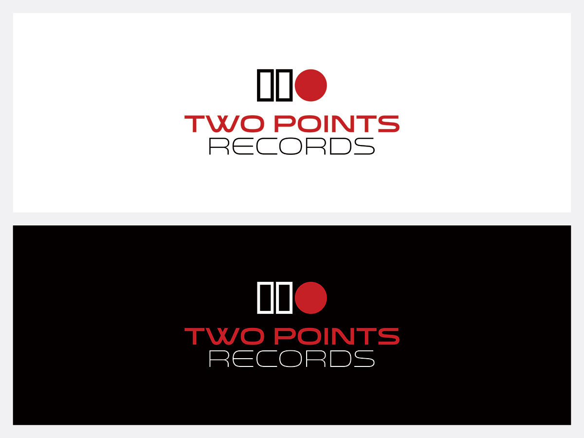 Logo Design by mint for Two Points Records | Design #5458868