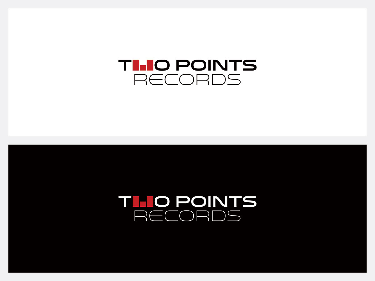 Logo Design by mint for Two Points Records | Design #5458964
