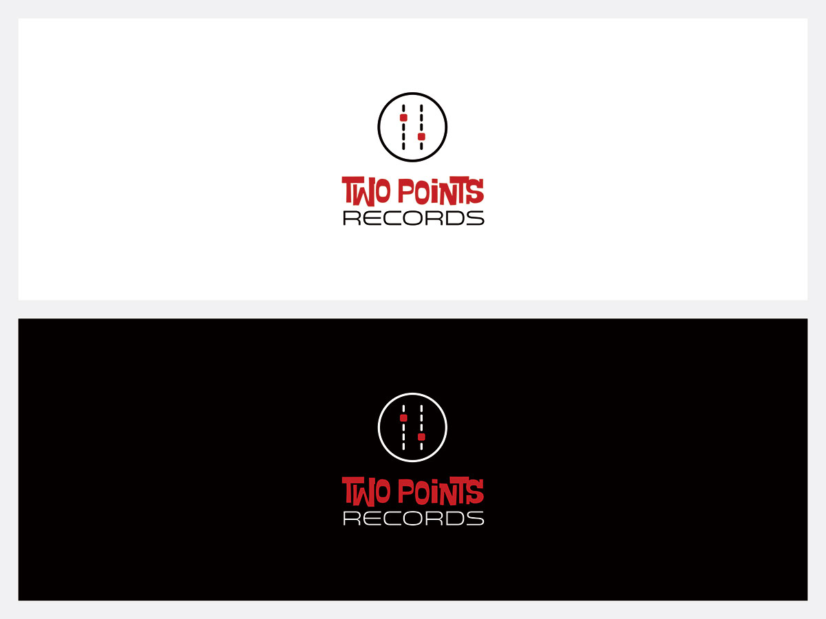 Logo Design by mint for Two Points Records | Design #5459063
