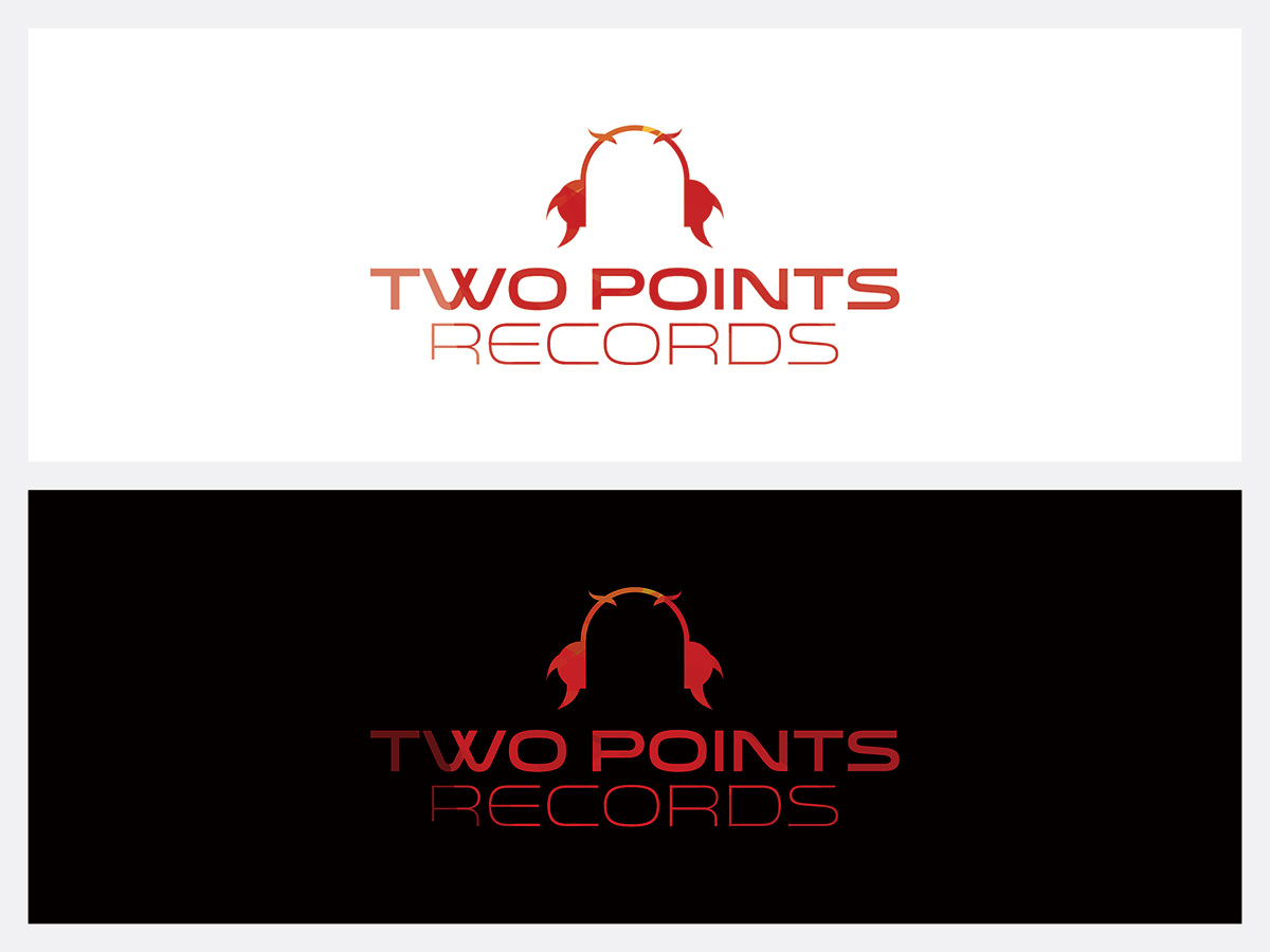 Logo Design by mint for Two Points Records | Design #5459206