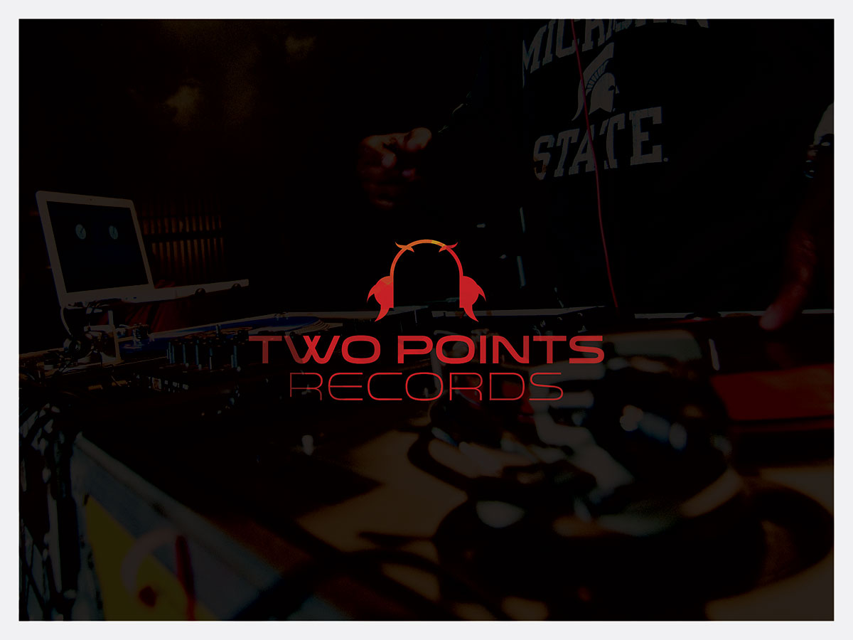 Logo Design by mint for Two Points Records | Design #5459215
