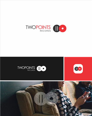 Logo-Design von Naavyd für Two Points Records | Design: #5457217