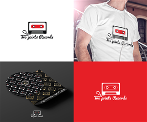 Logo Design by Farmiza for Two Points Records | Design #5465008