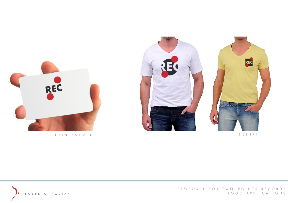 Logo Design by RAguiar for Two Points Records | Design #5482391