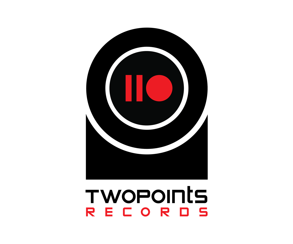 Logo Design by EgisPage for Two Points Records | Design #5484641