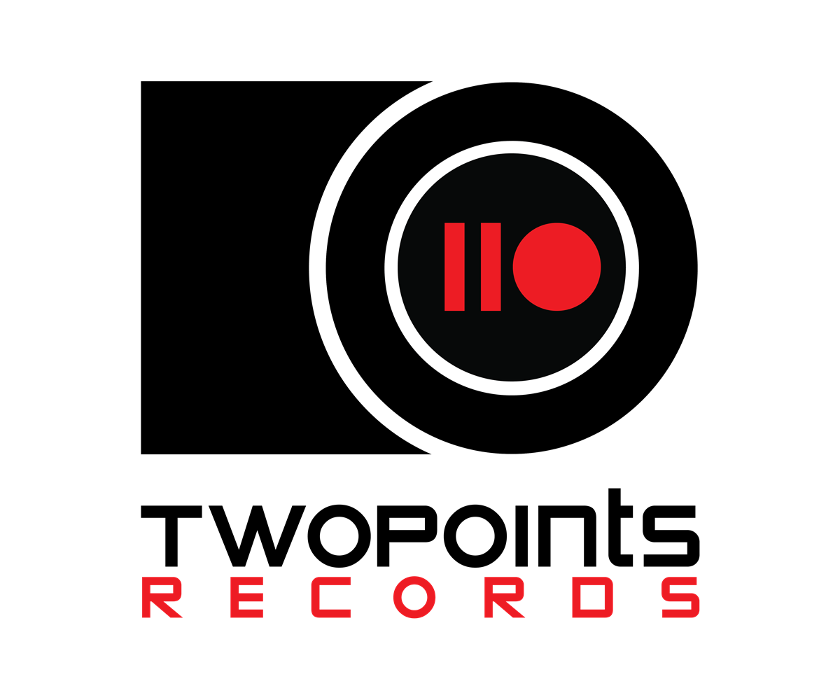 Logo Design by EgisPage for Two Points Records | Design #5491325