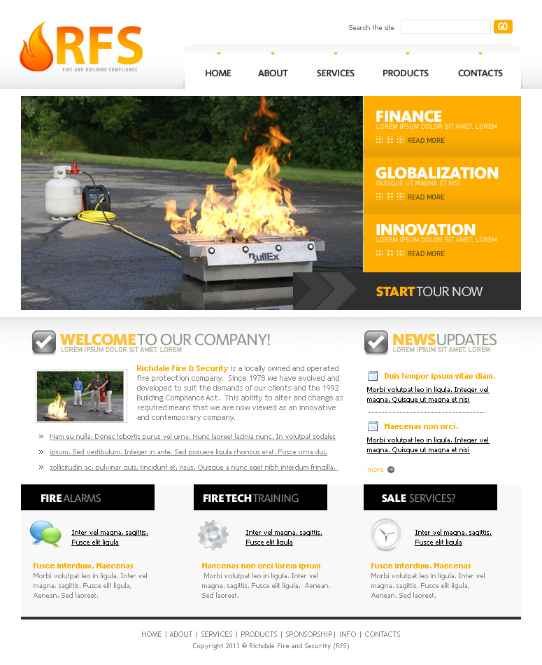 Web Design by klakson for Phillips Electrical | Design #1537508