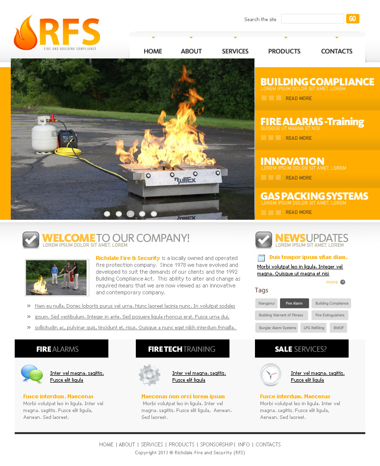Web Design by klakson for Phillips Electrical | Design #1537570