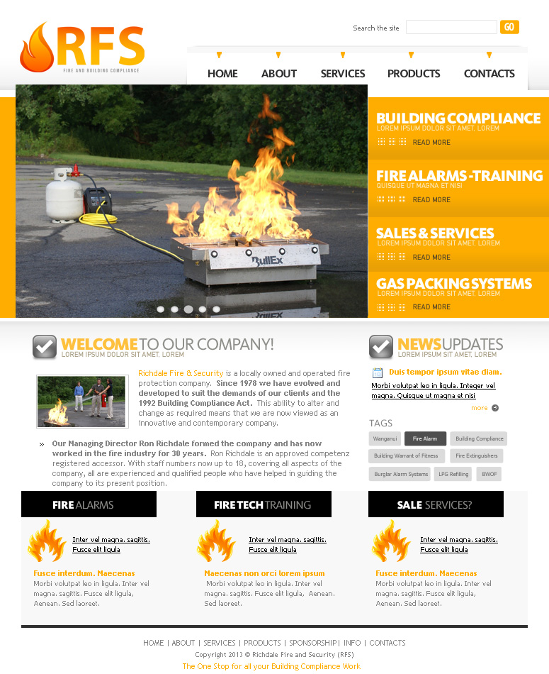Web Design by klakson for Phillips Electrical | Design #1537689