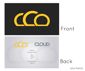 Business Card Design by Isha for The VFX Cloud | Design: #1501263