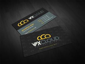 Business Card Design by diRtY.EMM for The VFX Cloud | Design: #1501580