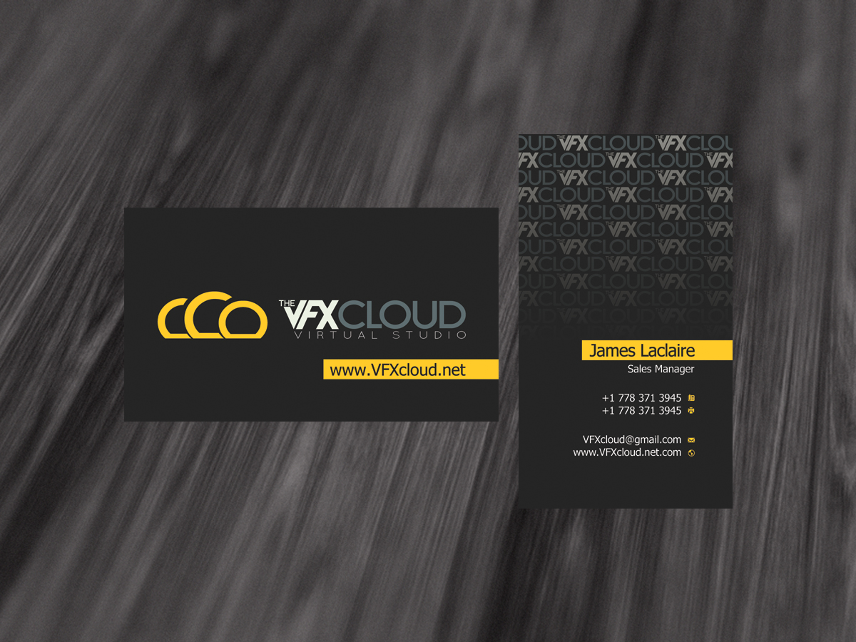 Design de Carte de Visite par diRtY.EMM pour The VFX Cloud | Design #1549582
