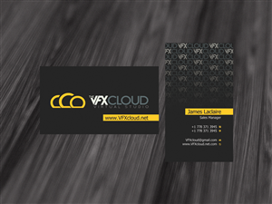 Business Card Design by diRtY.EMM for The VFX Cloud | Design: #1549582