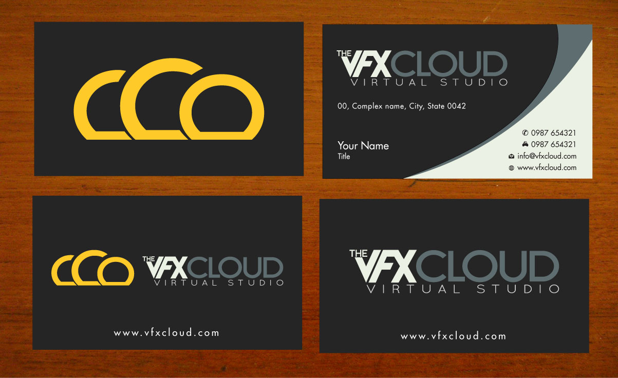 Diseño de Tarjeta de Presentación por Sbss para The VFX Cloud | Diseño #1505374