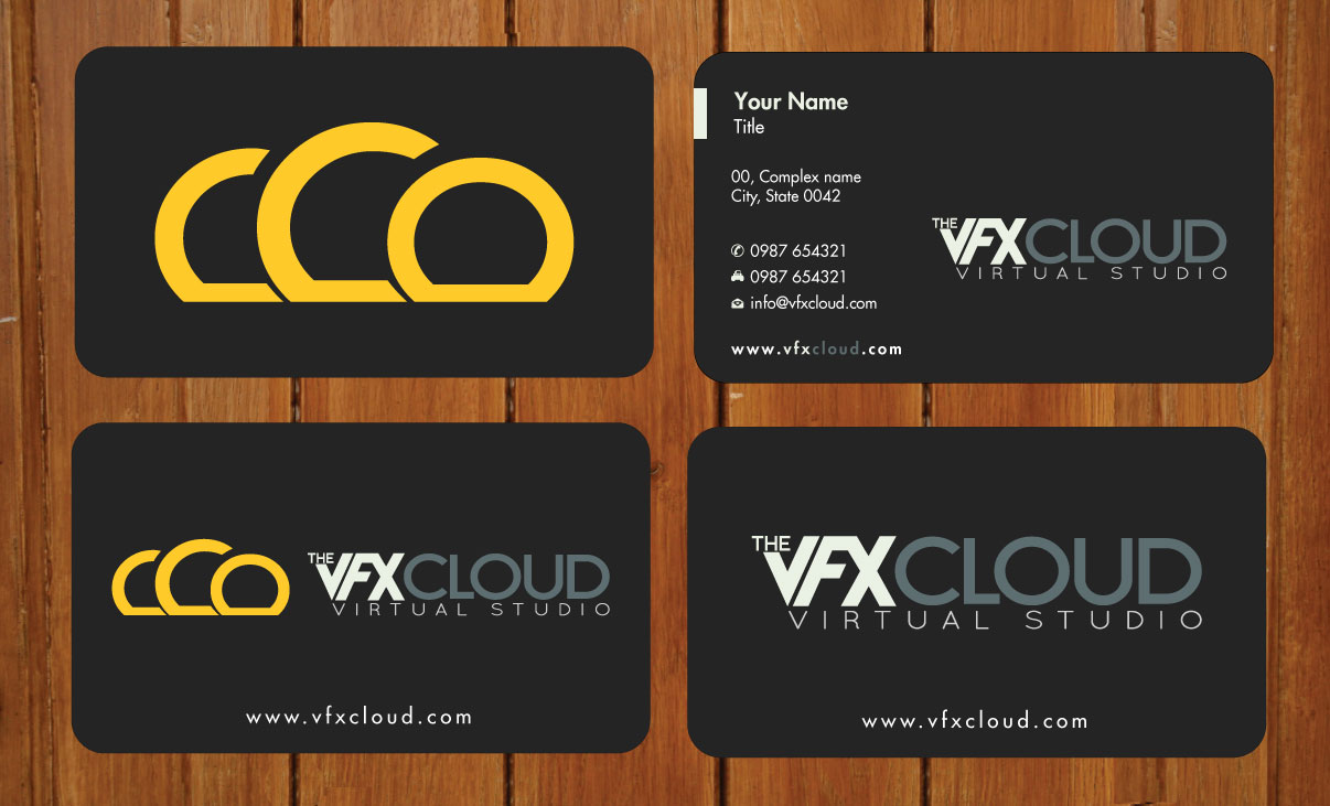 Diseño de Tarjeta de Presentación por Sbss para The VFX Cloud | Diseño #1505468