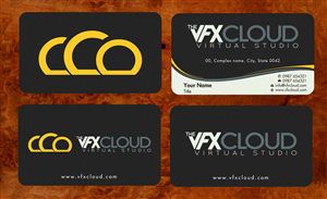 Business Card Design by Sbss for The VFX Cloud | Design: #1505476