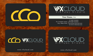 Business Card Design by Sbss for The VFX Cloud | Design: #1505480