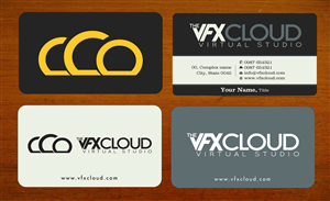 Business Card Design by Sbss for The VFX Cloud | Design: #1506846