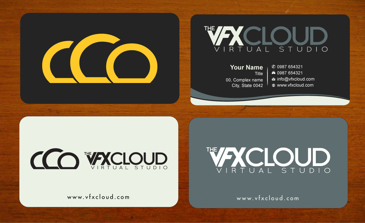 Business Card Design by Sbss for The VFX Cloud | Design #1506855