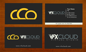 Business Card Design by Sbss for The VFX Cloud | Design: #1506859