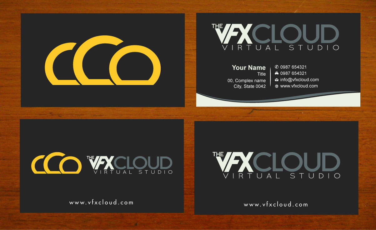 Business Card Design by Sbss for The VFX Cloud | Design #1506874