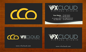 Business Card Design by Sbss for The VFX Cloud | Design: #1506874