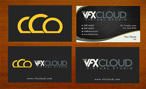 Business Card Design by Sbss for The VFX Cloud | Design: #1506882