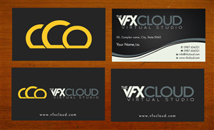 Business Card Design by Sbss for The VFX Cloud | Design: #1506890
