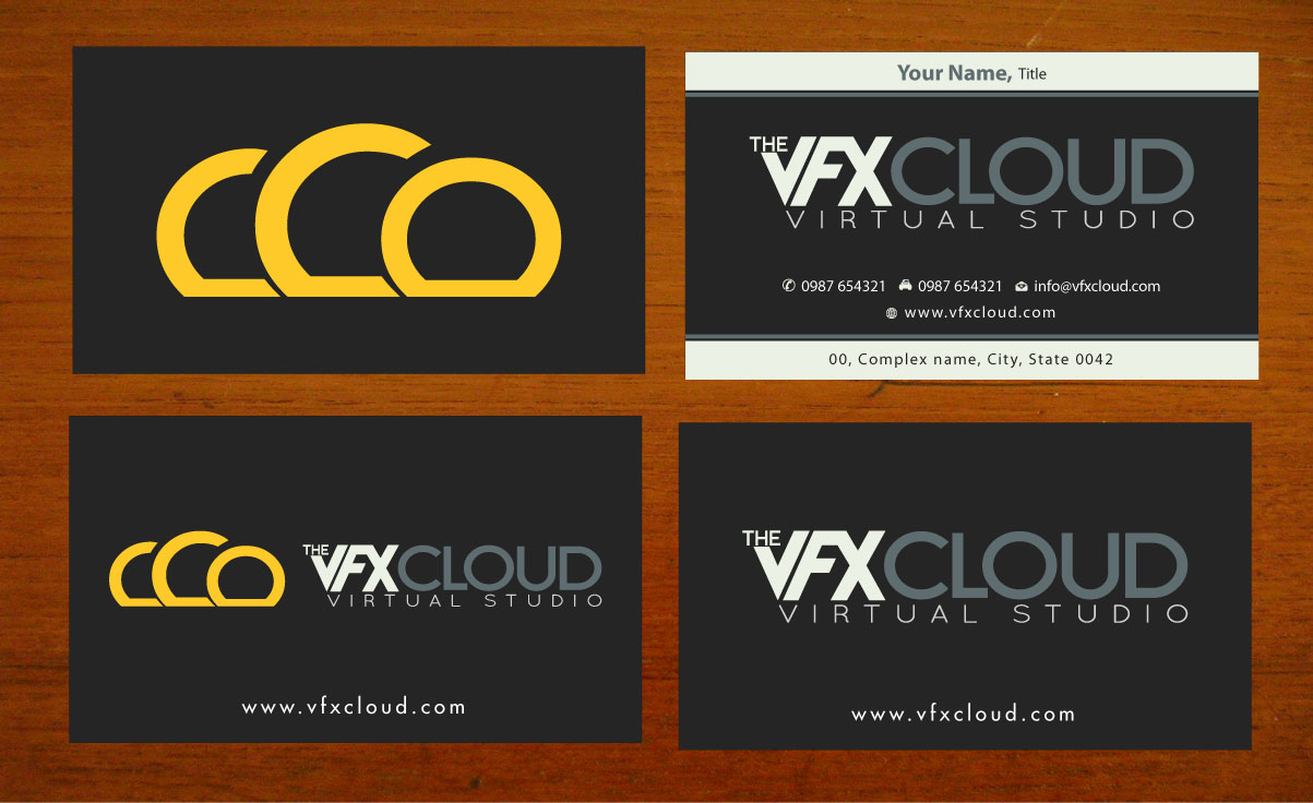 Business Card Design by Sbss for The VFX Cloud | Design #1506894