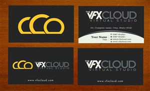 Business Card Design by Sbss for The VFX Cloud | Design: #1506899