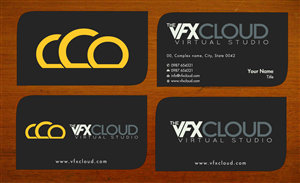 Business Card Design by Sbss for The VFX Cloud | Design: #1506919