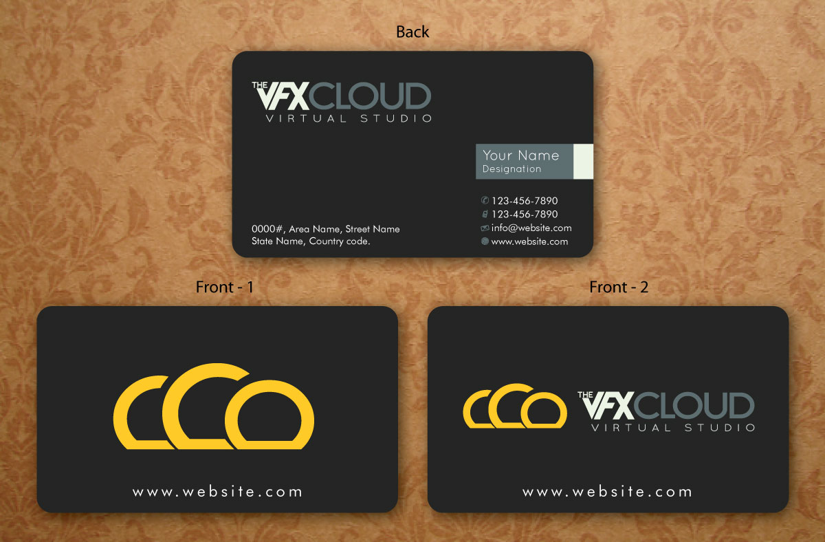 Design de Carte de Visite par Sbss pour The VFX Cloud | Design #1509141