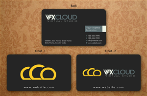 Business Card Design by Sbss for The VFX Cloud | Design: #1509141