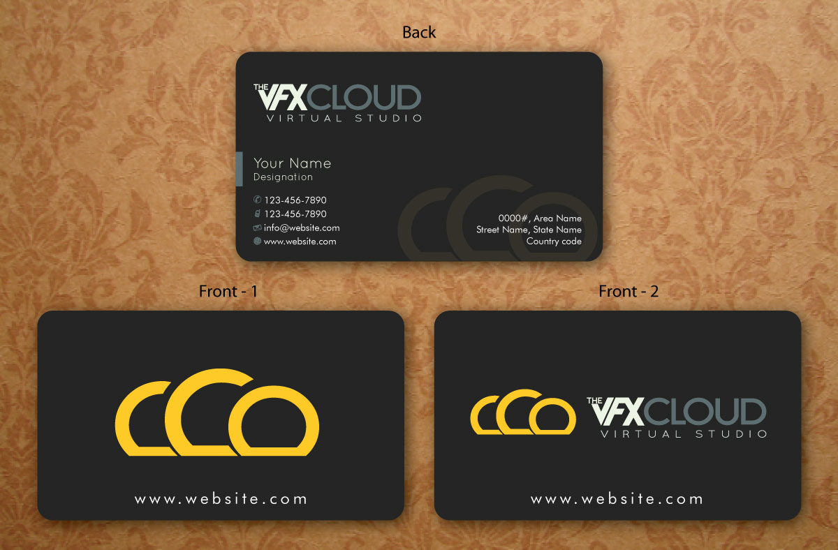 Design de Carte de Visite par Sbss pour The VFX Cloud | Design #1509173