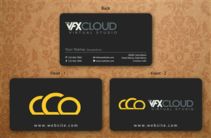 Business Card Design by Sbss for The VFX Cloud | Design: #1509174