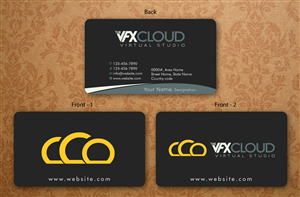 Business Card Design by Sbss for The VFX Cloud | Design: #1509182
