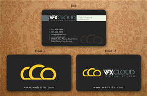 Business Card Design by Sbss for The VFX Cloud | Design: #1509186