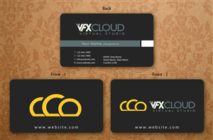 Business Card Design by Sbss for The VFX Cloud | Design: #1509187