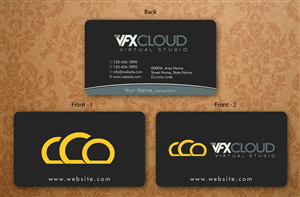 Business Card Design by Sbss for The VFX Cloud | Design: #1509215