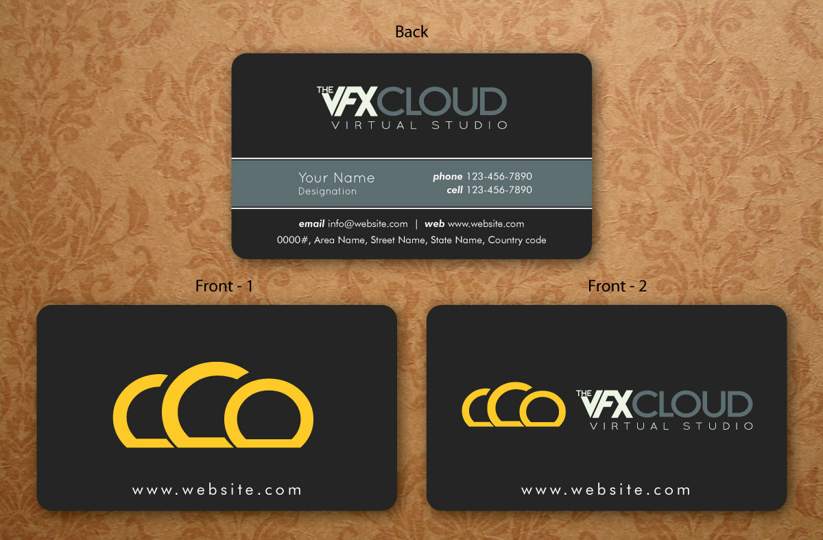 Design de Carte de Visite par Sbss pour The VFX Cloud | Design #1509216