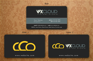 Business Card Design by Sbss for The VFX Cloud | Design: #1509216