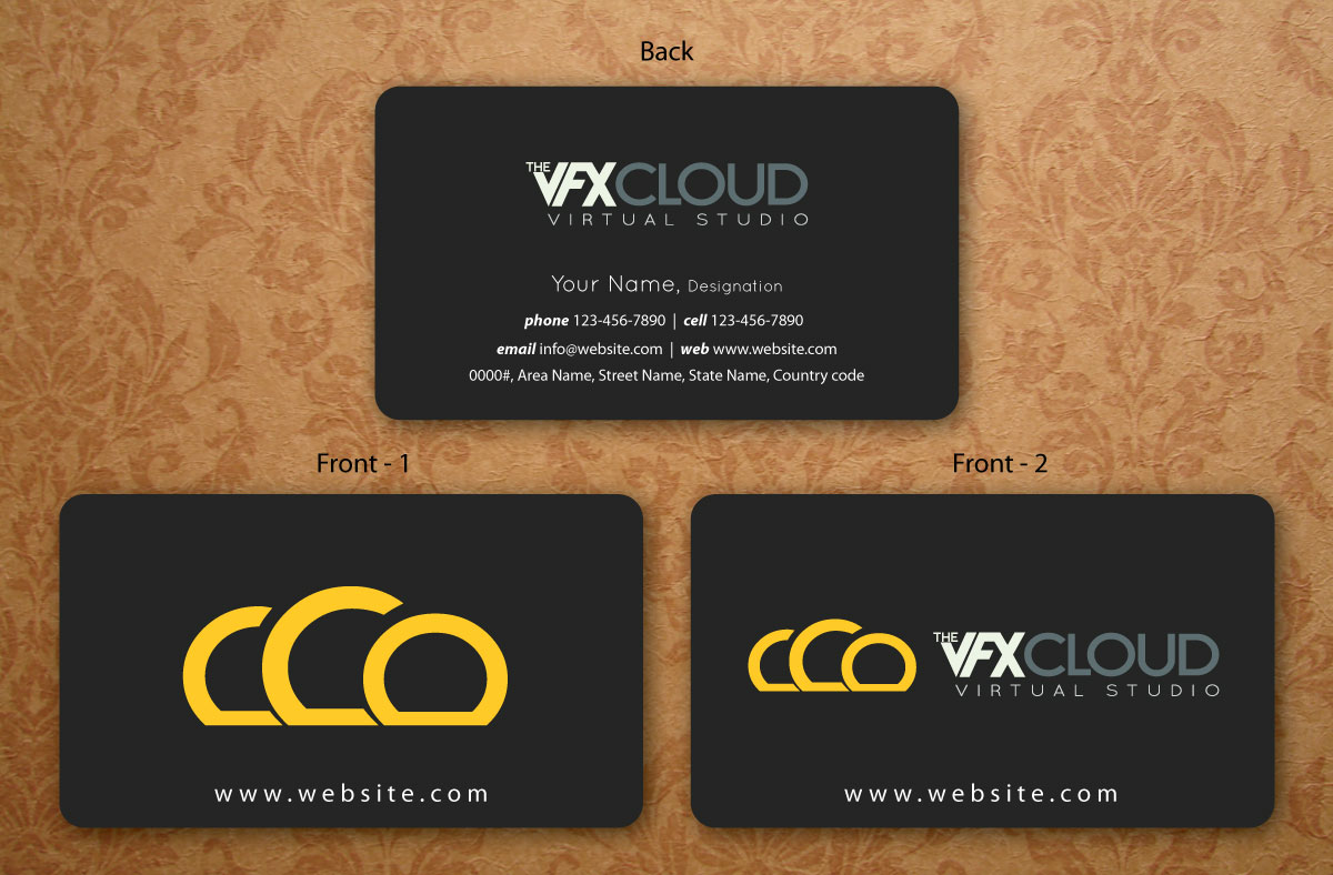 Business Card Design by Sbss for The VFX Cloud | Design #1509218
