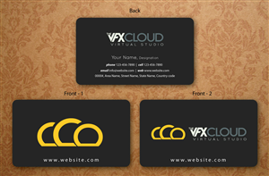 Business Card Design by Sbss for The VFX Cloud | Design: #1509218