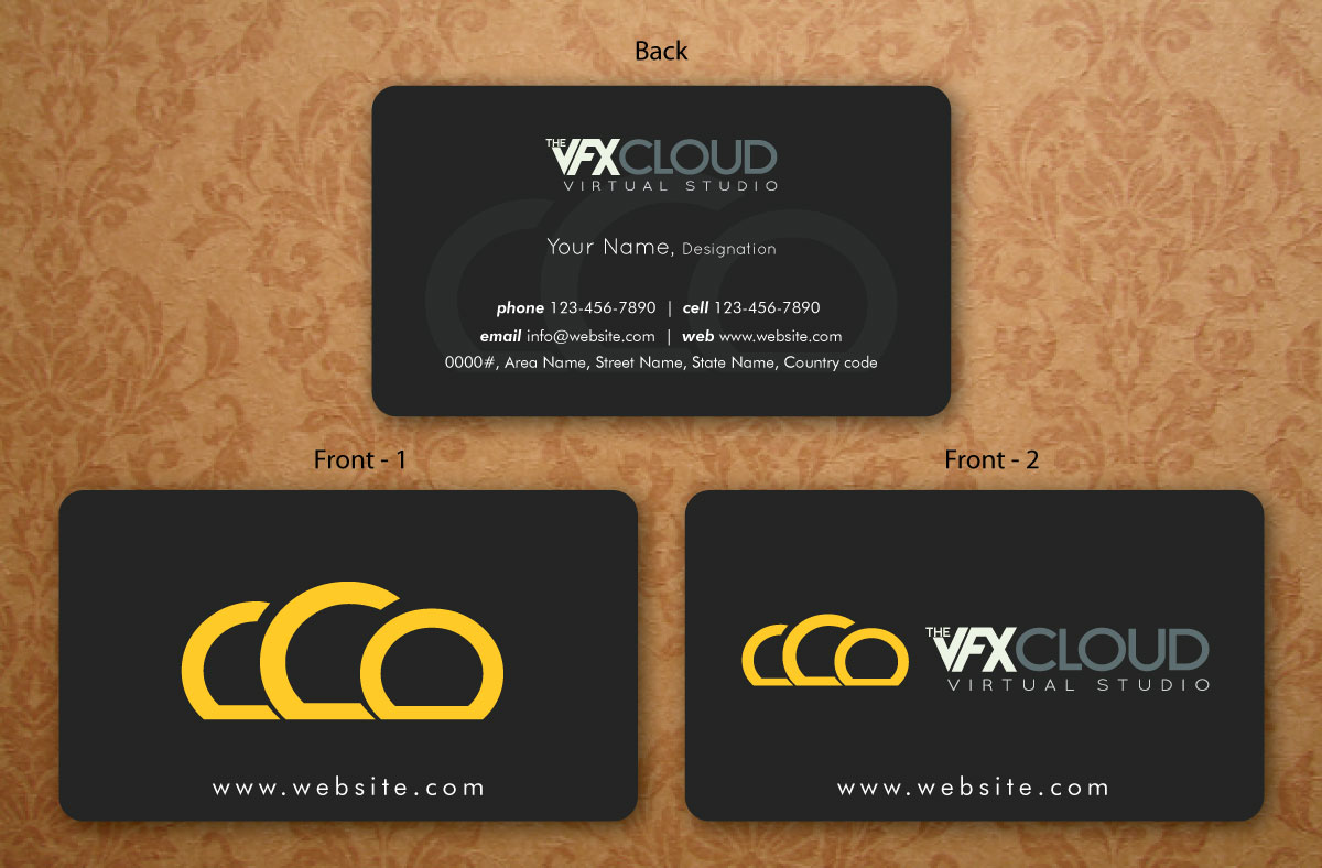Business Card Design by Sbss for The VFX Cloud | Design #1509221