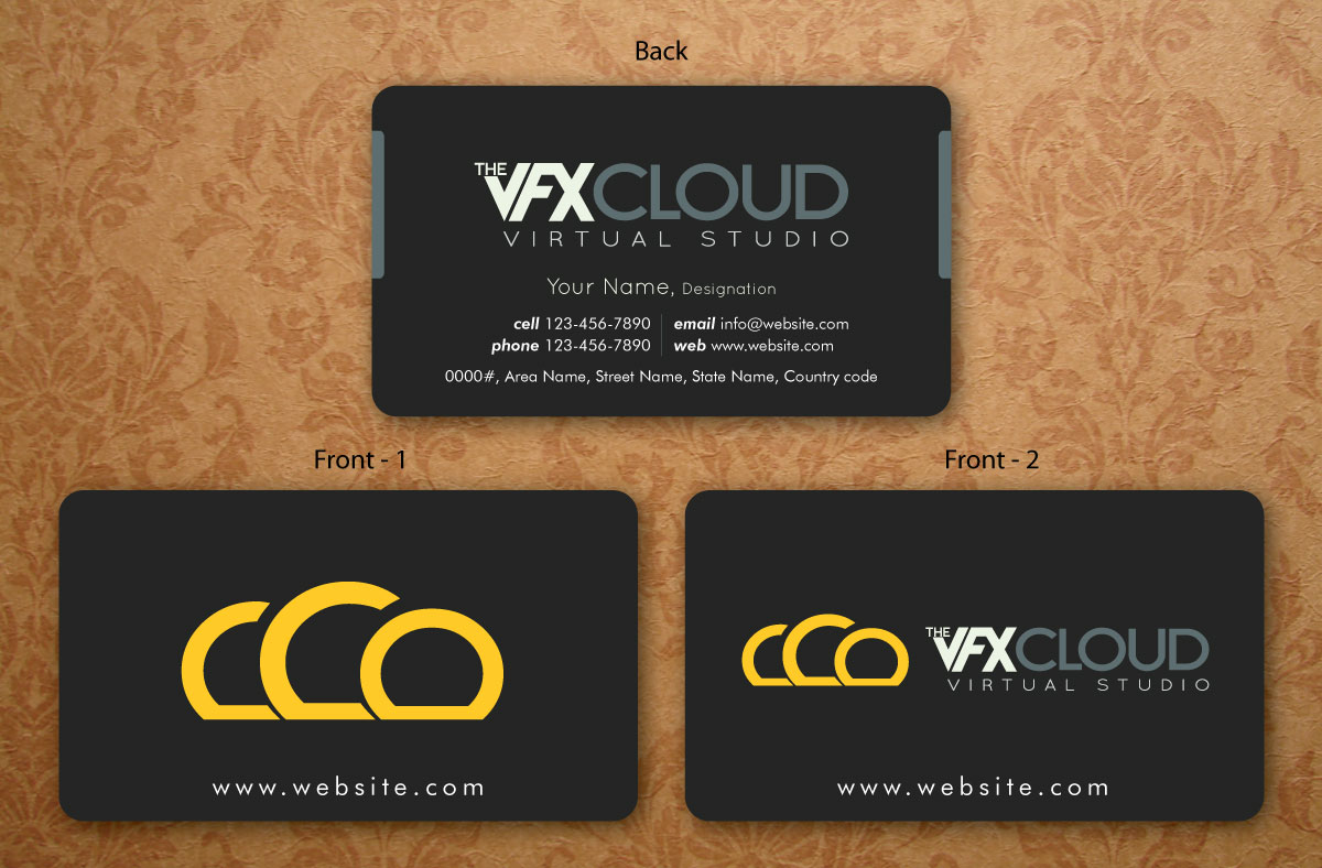 Business Card Design by Sbss for The VFX Cloud | Design #1509222