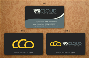 Business Card Design by Sbss for The VFX Cloud | Design: #1509224