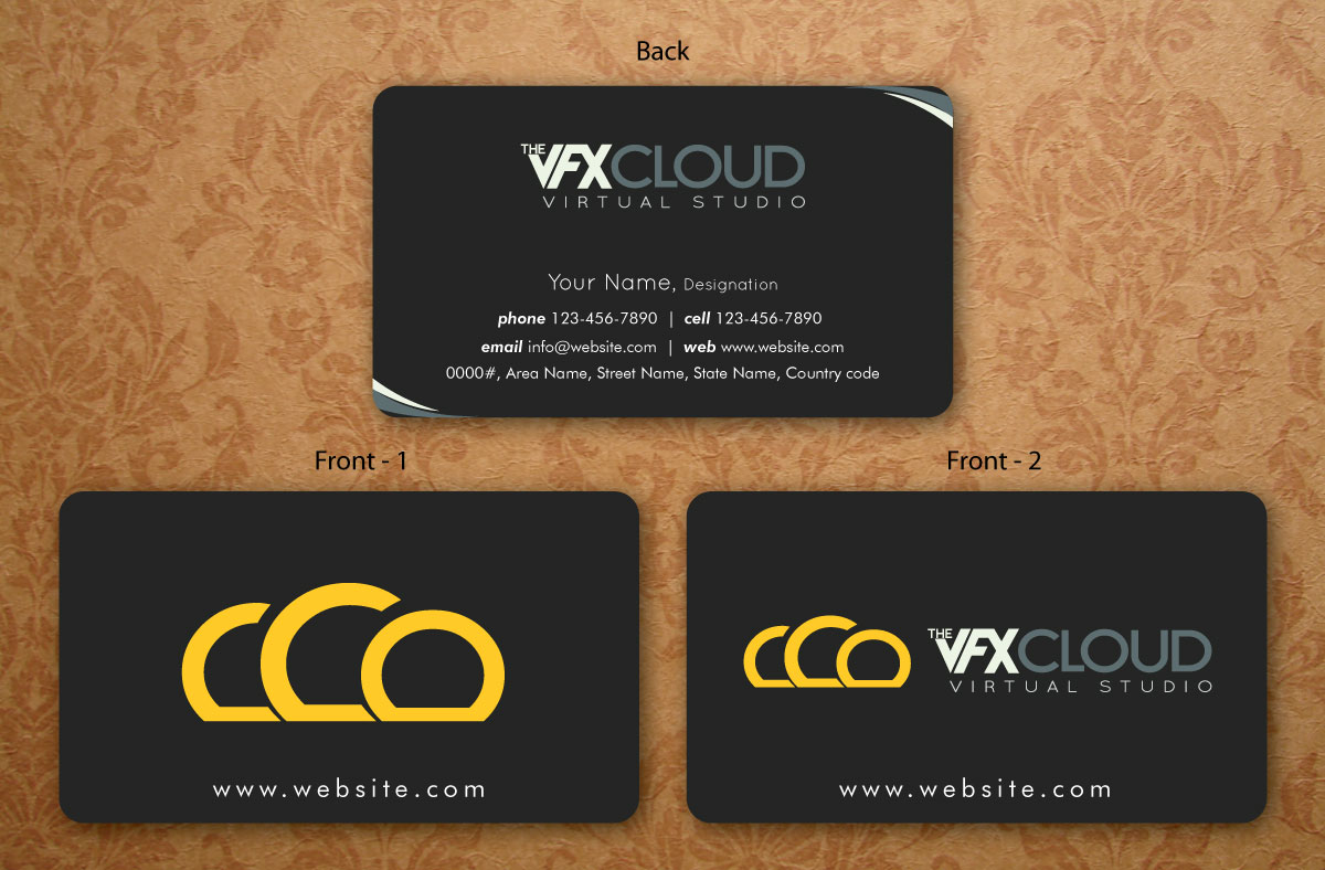 Business Card Design by Sbss for The VFX Cloud | Design #1509230